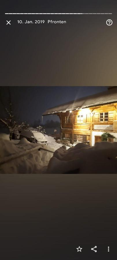 Ferienwohnung Schankwirtschaft Wohlfart Pfronten Esterno foto
